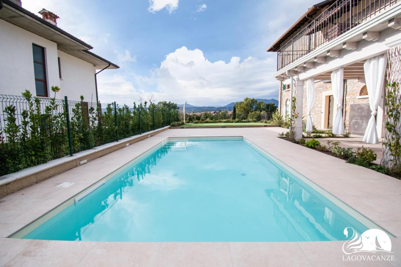 Luxus Gardoncino Appartement Manerba del Garda Buitenkant foto
