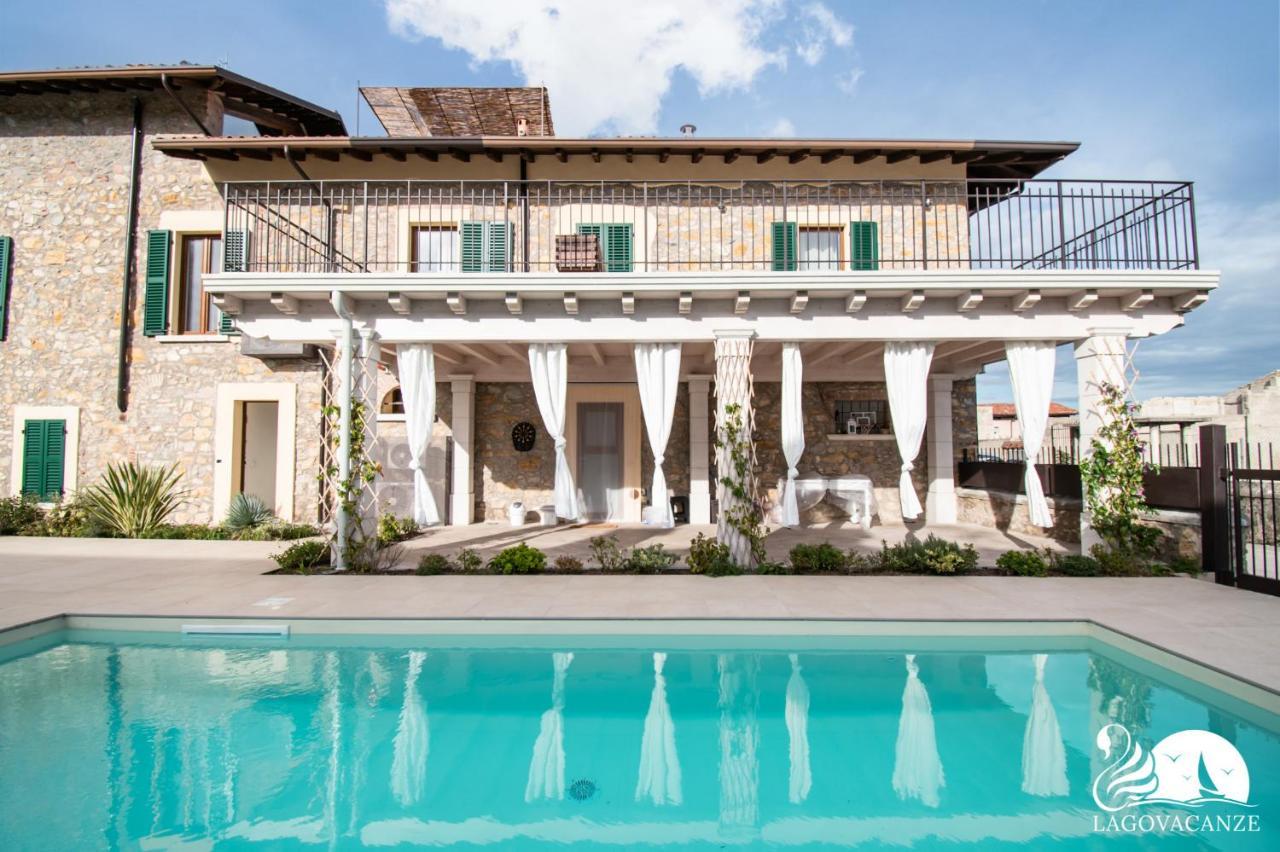 Luxus Gardoncino Appartement Manerba del Garda Buitenkant foto